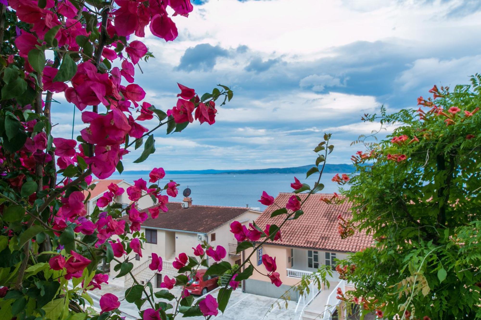 Apartments And Rooms By The Sea Brela, Makarska - 2752 Экстерьер фото